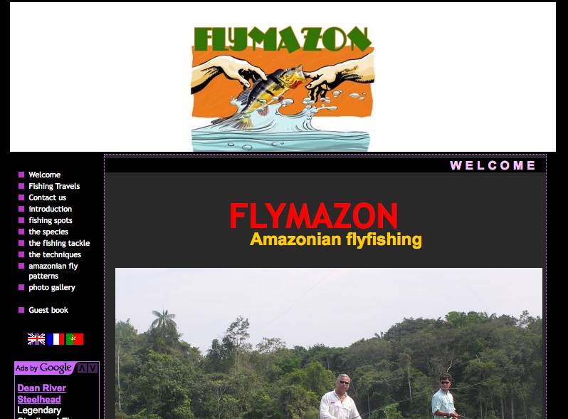 P&ecirc;che &agrave; la mouche amazonienne : Techniques de p&ecirc;che &agrave; la mouche des poissons de sport d'Amazonie et voyages de p&ecirc;che en Amazonie avec guide fran&ccedil;ais parlant le portugais du Br&eacute;sil.